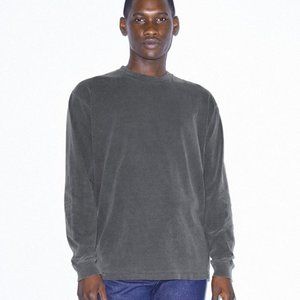American Apparel Long Sleeve Heavy Jersey  T-Shirt